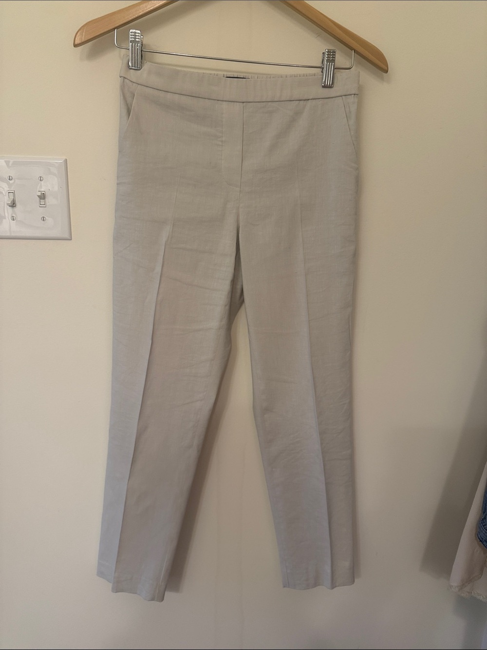Theory Trecca linen pull on pants